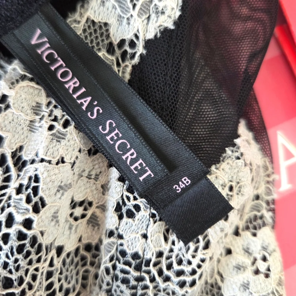 Victoria's Secret Vintage Strapless Push-up Bustier Corset Bra Lace-up Boning - Picture 6 of 13